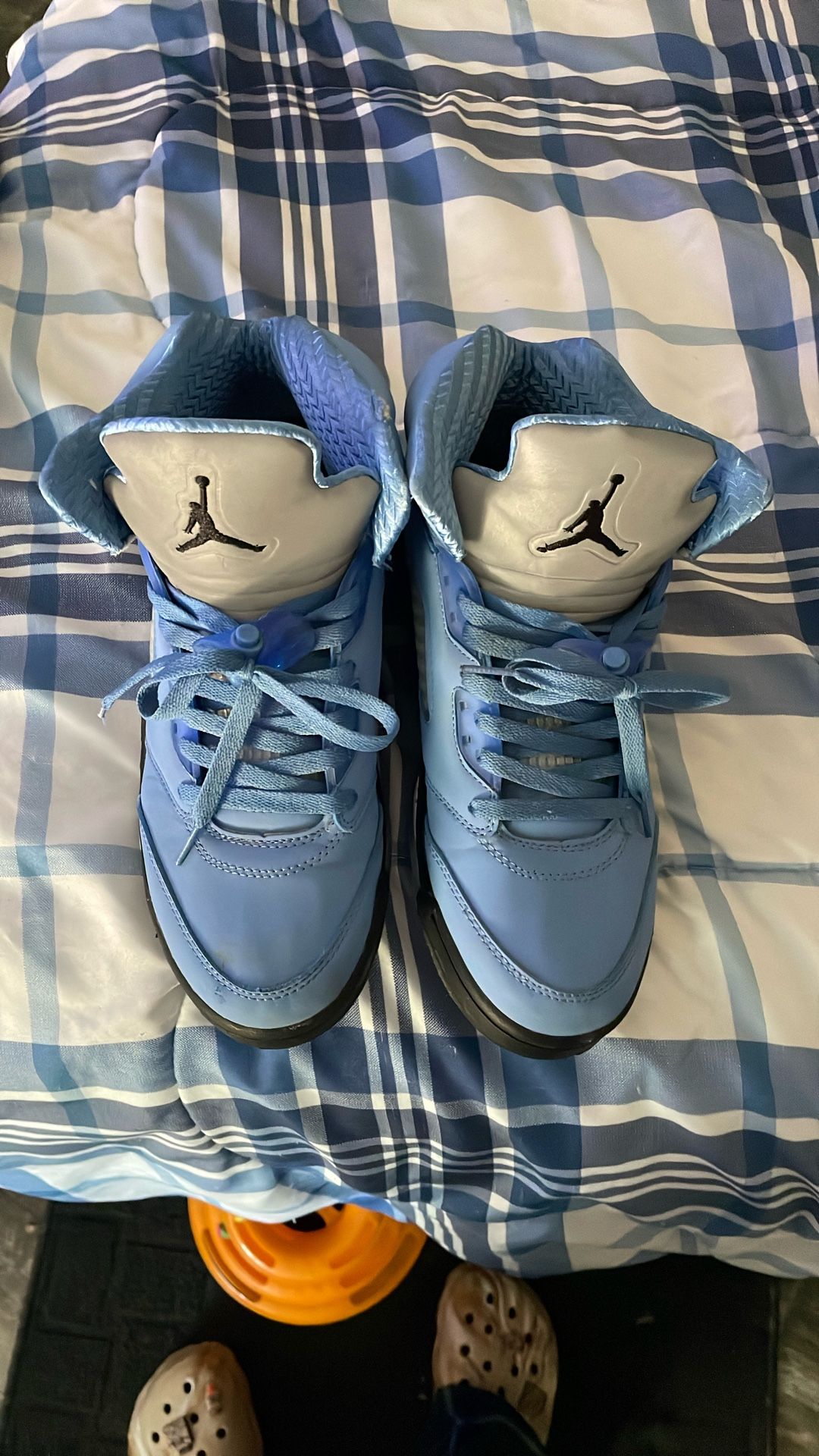 Jordans 4 Retro Blue