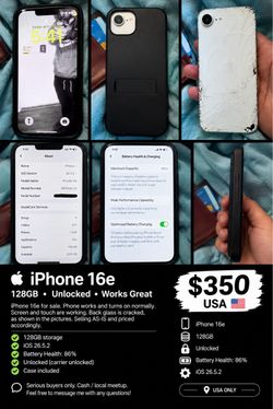 iPhone 16e