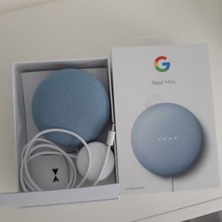 Brand New, Google Nest Mini Speaker