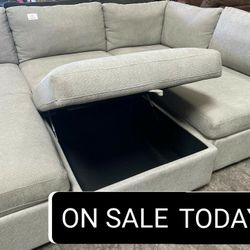 Modular Sectional Couch Sofa With Ottoman 
