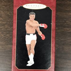 Muhammad Ali 1999 Hallmark Ornament 