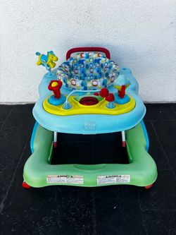 Little Folks Baby Walker with Activity Tray