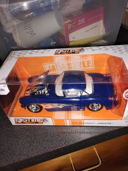 Big Time Muscle Jada Vintage Corvette Very Clean