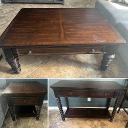 Coffee/Sofa/End Table set