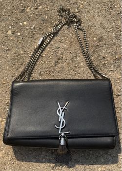 Saint Laurent YSL Monogram Kate with Tassel designer handbag crossbody bag