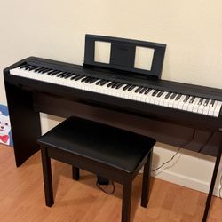 Yamaha P-71 Piano And Chair