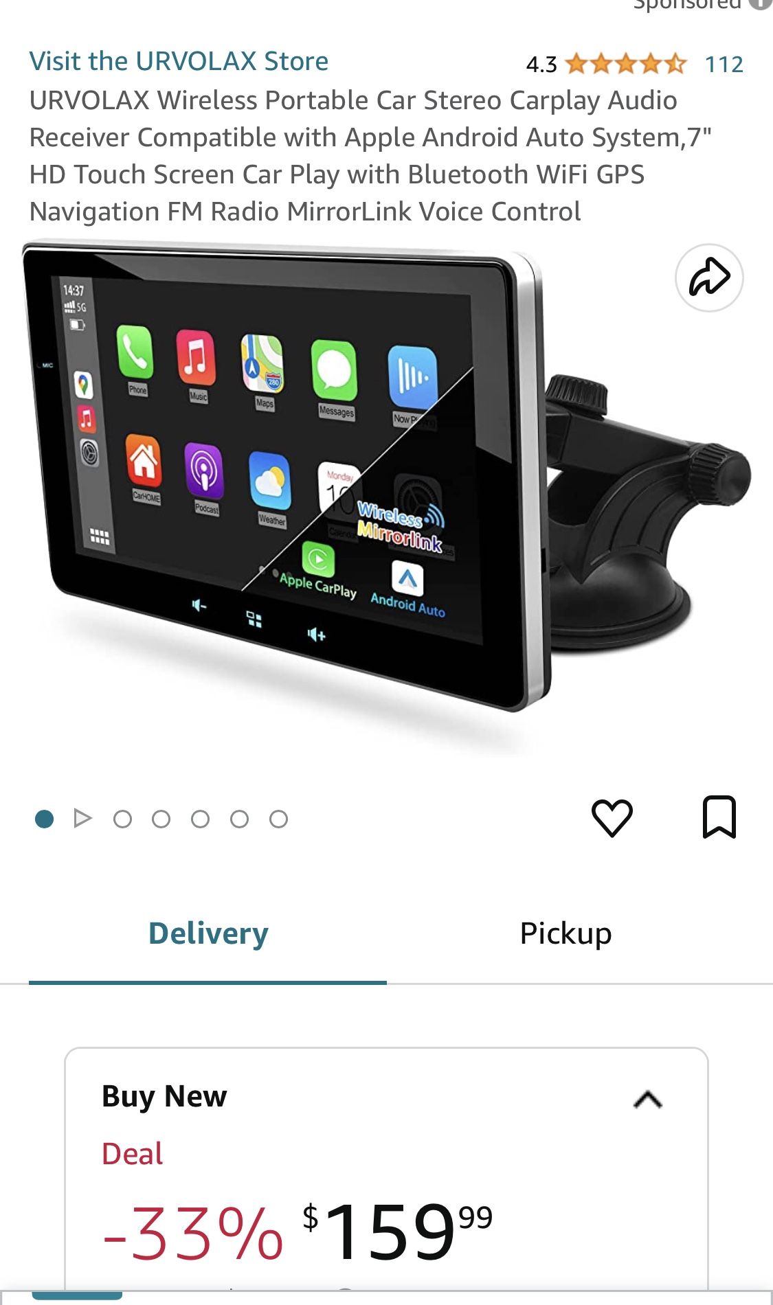 Urvolax Dash Mounted Smart Pictorial Navigation Kit for Sale in Chino, CA -  OfferUp