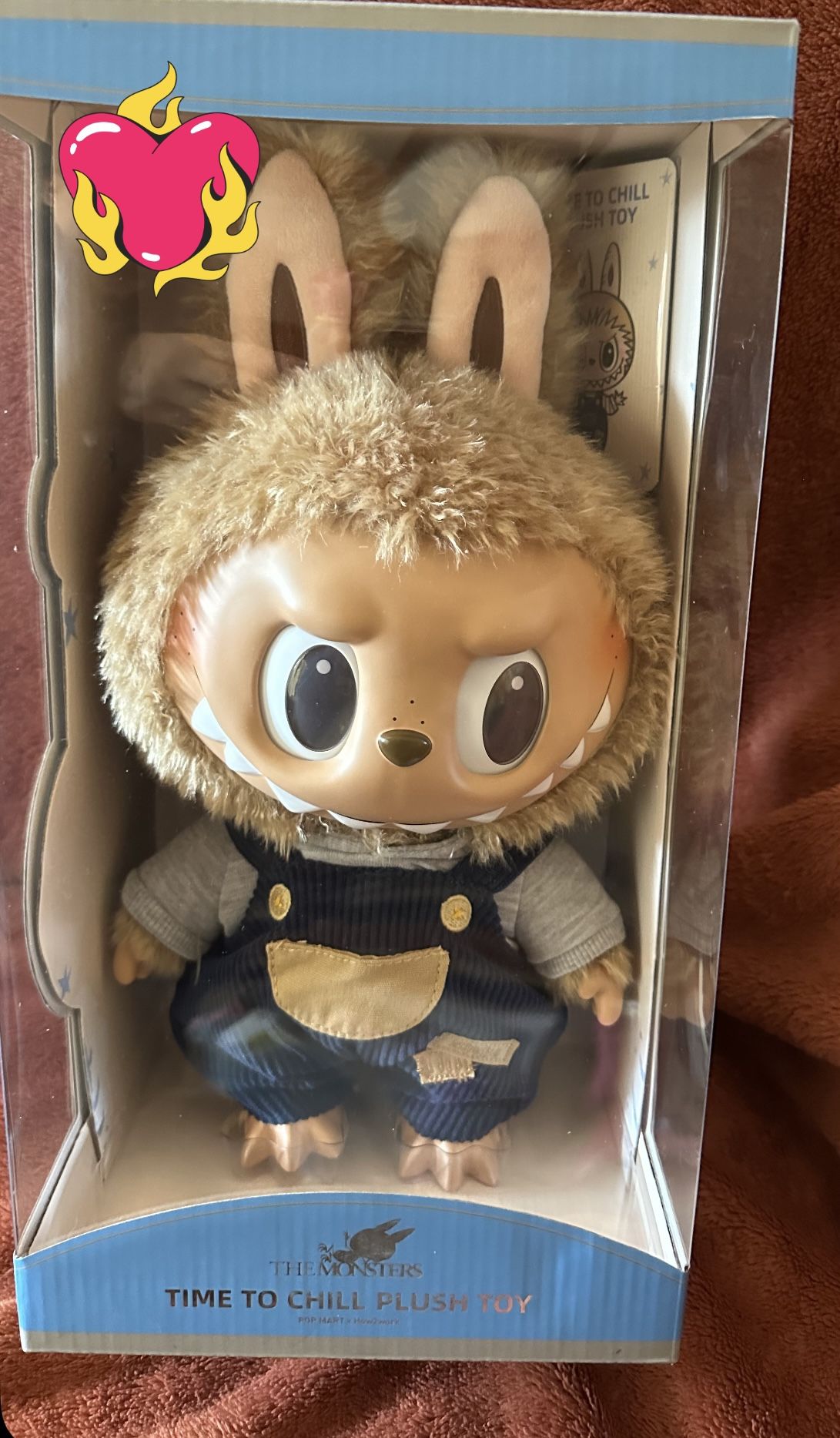 Labubu The Monsters Time To Chill Plush Doll Large