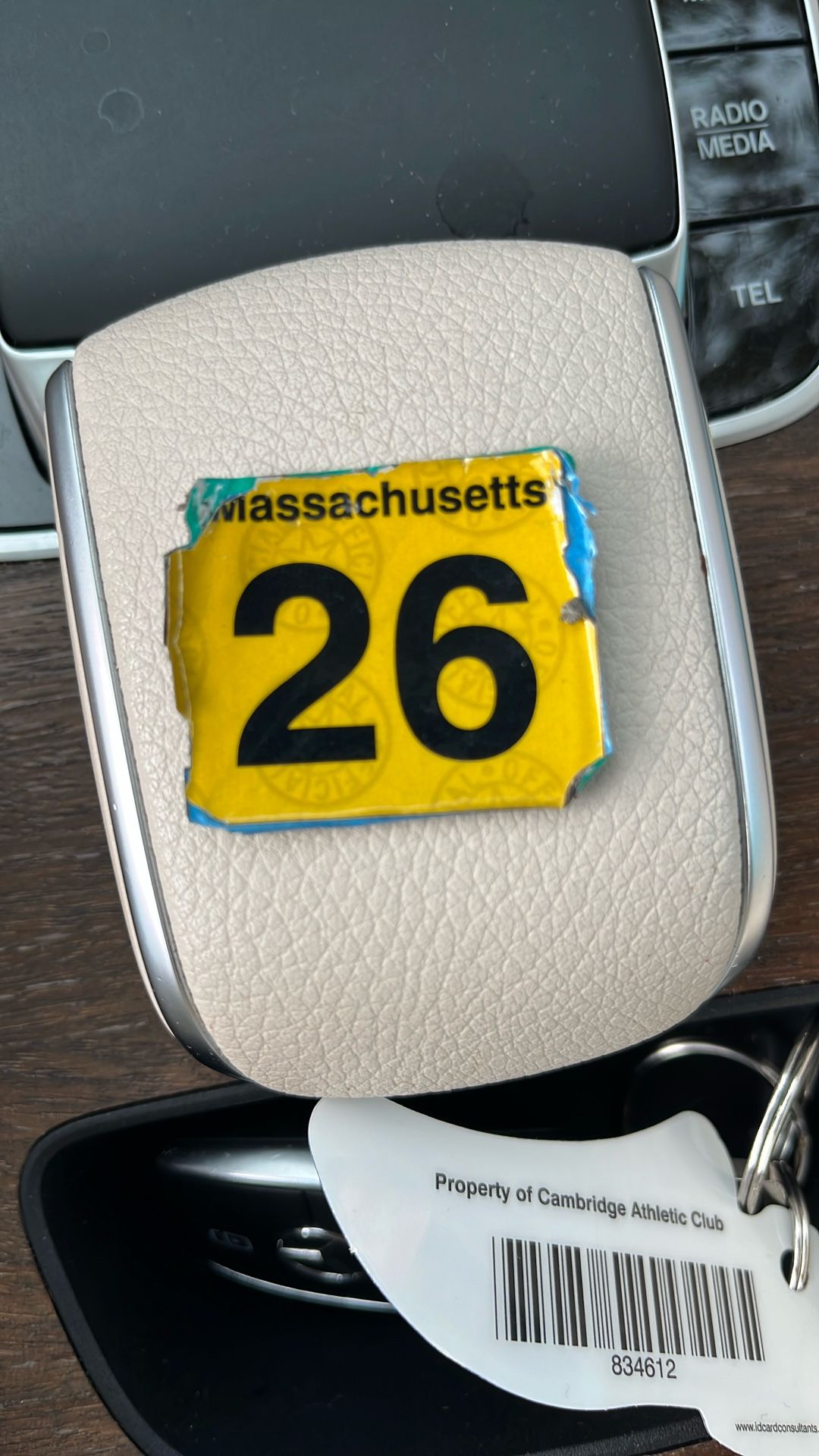 26 Reg Sticker Ma