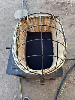 Bike bamboo basket