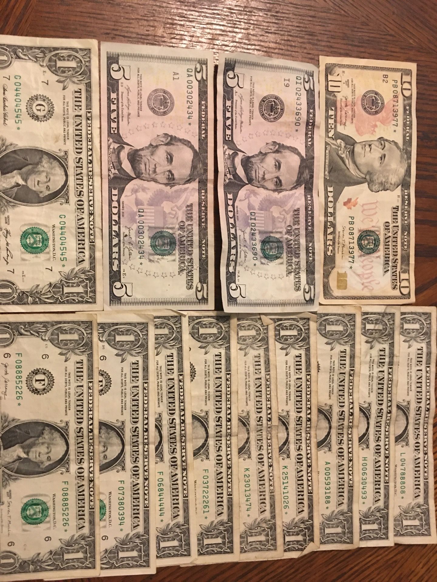 Star note bills