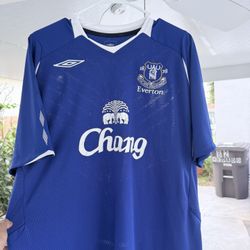 Vintage Everton Soccer Jersey