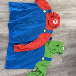 3xl Mario And Luigi Hoodies And Tees  New!
