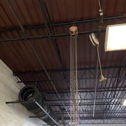 Two - 1/2 Ton Chain Falls With 20’ Of Chain  $50 Each 