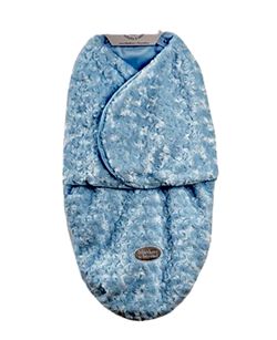 BLANKETS & BEYOND BLUE INFANT SWADDLES