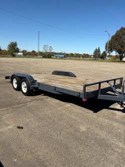2003 trailer car 7x18