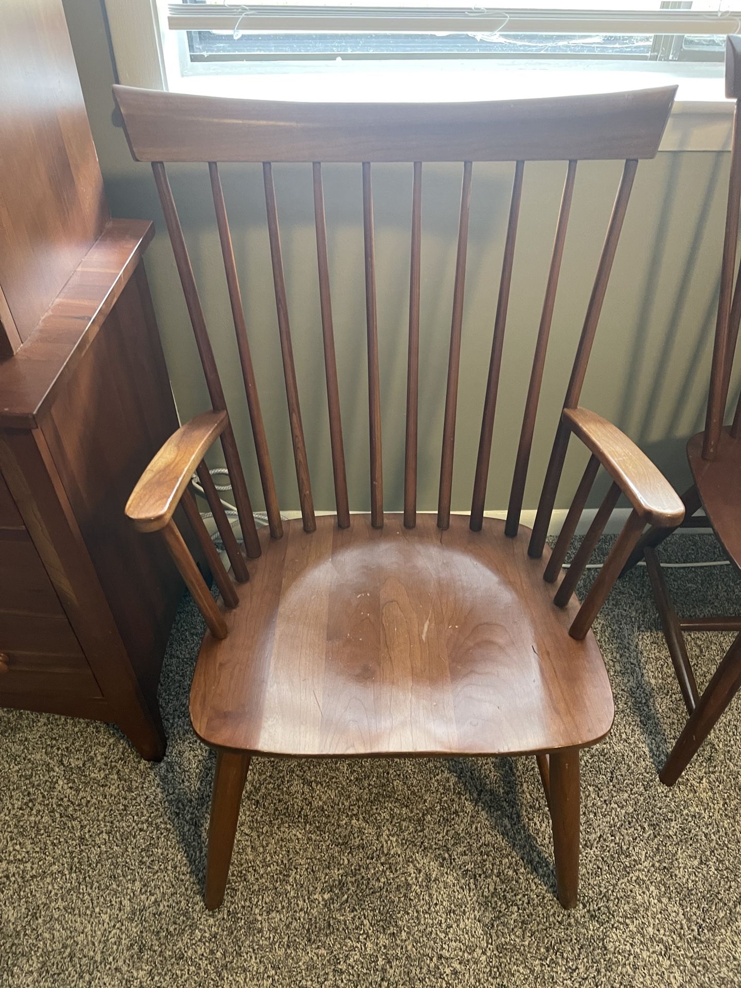 Ethan Allen Vintage Solid Wood Chair