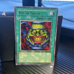 Pot Of Greed LOB Yugioh Card