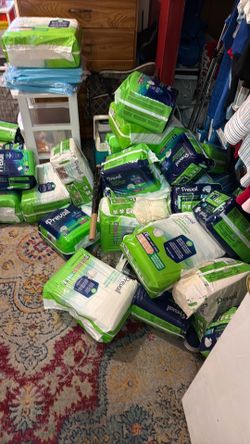 Adult sanitary stuff 50+ packages