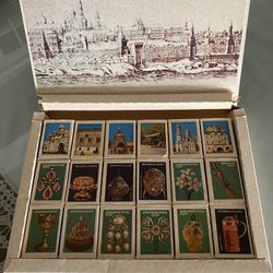 Antique 18 Pieces Of Matches In Box