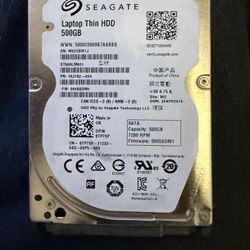 Seagate Laptop Thin HDD 500GB