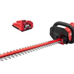 SKIL 40-Volt 24-in Dual Cordless Electric Hedge Trimmer (Battery Included) (contact info removed)