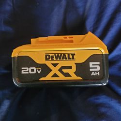 Dewalt 20V XR 5 AH Battery