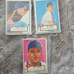 Vintage Baseball Cards: 1952 TOPPS