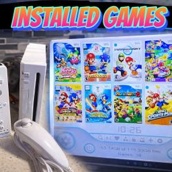 Nintendo Wii Loaded With games 