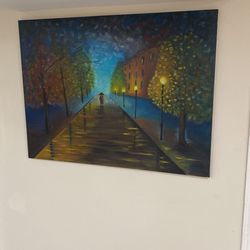 Oil panting on canvas