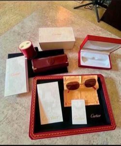 Vintage Cartier Sunglasses Mid 1988 / 1990  100% Authentic