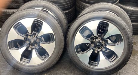 4 Rines y Llantas Semi-nuevas 275/50/22 $1000 por las 4