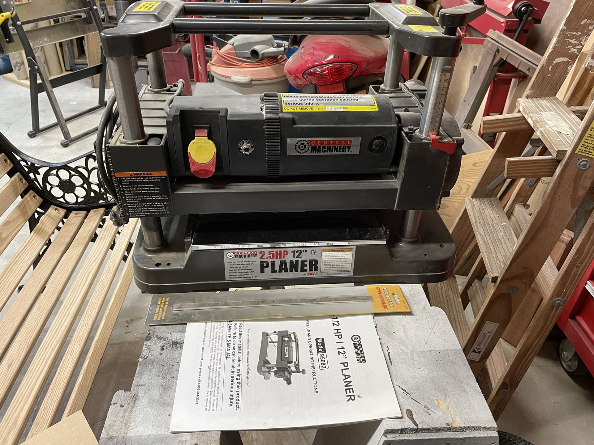 12in Planer