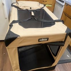 Extra Large, Soft Dog Crate   Elite Field 