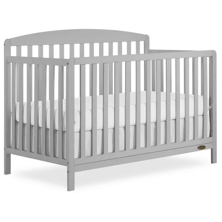 Dream On Me Odelle 5 in 1 Convertible Crib, Pebble Gray