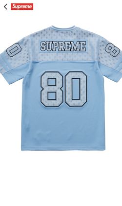 Supreme Monogram Football Jersey Colombia Blue size Large for