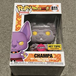 Funko POP! DragonBall Super 811 Champa Flocked Hot Topic Exclusive