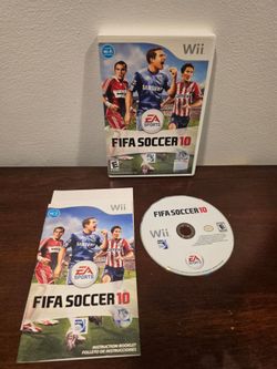 Nintendo Wii FIFA Soccer 10 CIB W/ Manual Video Game