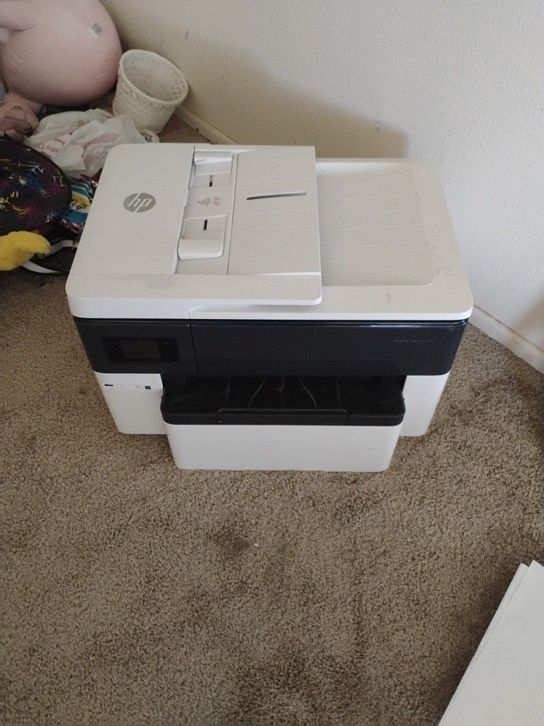 Hp Wide Printer Used Works Good 