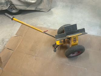 Self locking granite slab trolley
