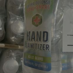 48 New 8oz Hand Sanitizer Bottles (Sealed) – Ultra Defense Sani+Smart