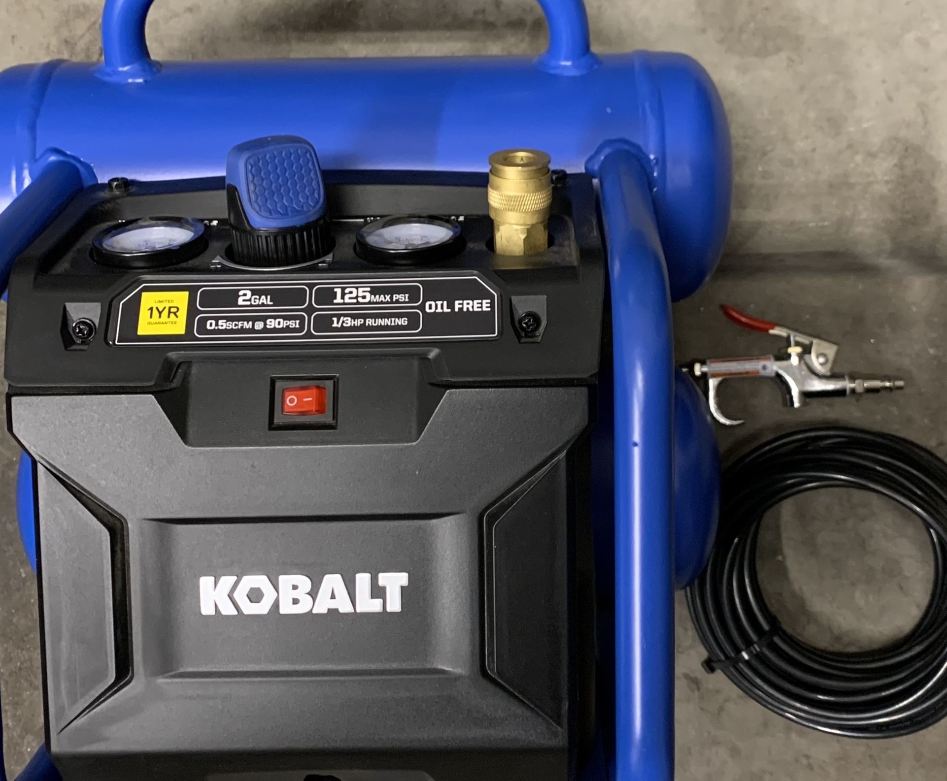 KOBALT 2 GAL AIR COMPRESSOR