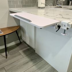 VIVO Clamp On Tilting Keyboard Tray For Ergonomic Height Adjustable Standing Desks