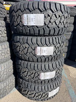 ✅vendo set de llantas 33x12.50r20 ARISUN tire rt 50,000 millas de garantía