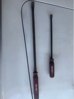 Set of Craftsman pry bars