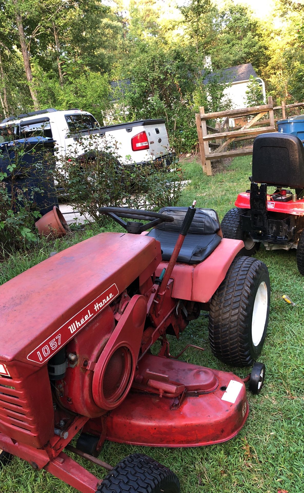 1967 1057 wheel horse tractor
