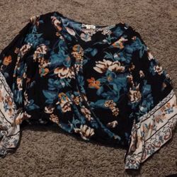 Flower Dress Shirt 
