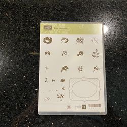 STAMPIN’ UP! Cling Stamp Set: Baby Blossoms (used)