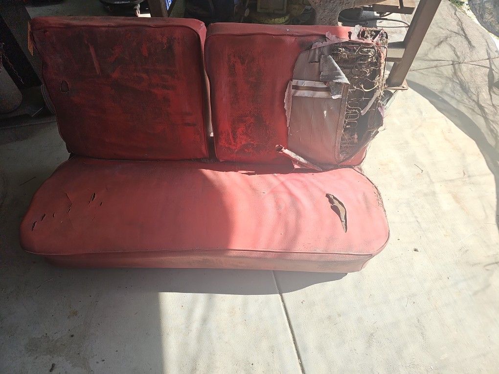 1(contact info removed) Chevy Nova Bench Seat
