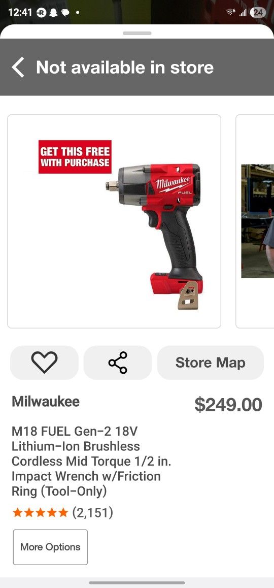 Milwaukee Torque Wrench